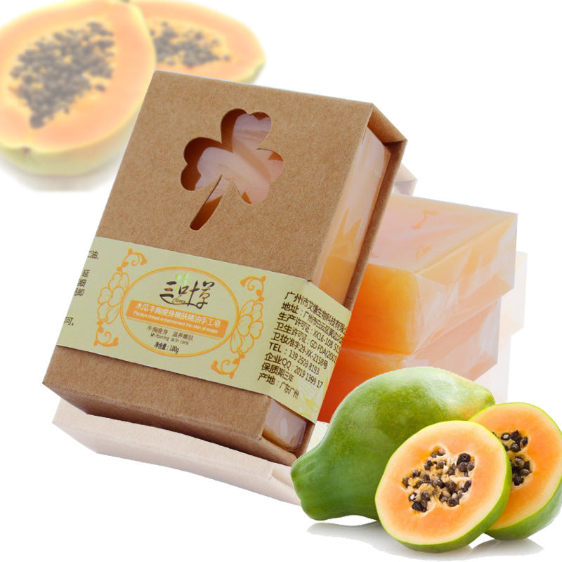 Herbal Green Papaya Whitening Soap