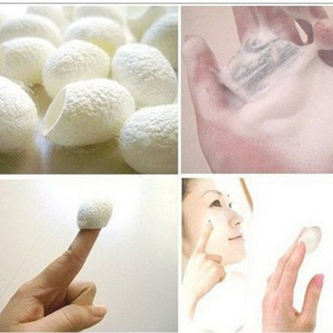 Silk Cocoon Ball Facial Cleanser