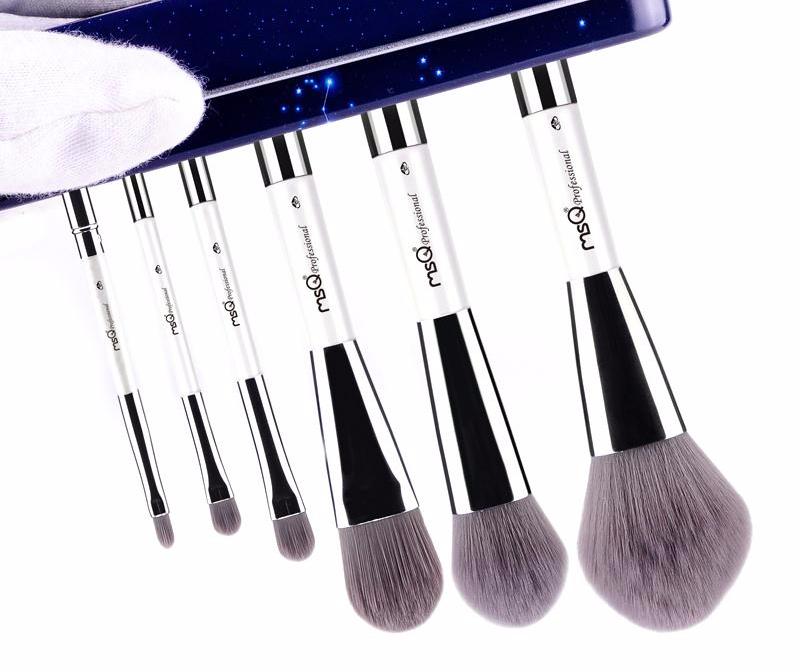 Charcoal Fiber Makeup Brushes Set